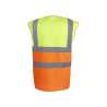Two-tone safety vest - Safety vest at wholesale prices