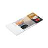Transparant creditcard etui 80 x 50 mm - Producten tegen groothandelsprijzen Transparant creditcard etui 80 x 50 mm - Producten tegen groothandelsprijzen