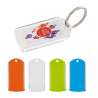 Porte-cles porte etiquette anneau 25 mm - Porte-clés 2 usages à prix grossiste