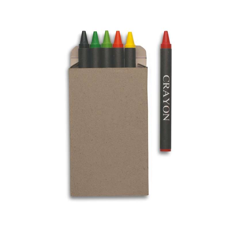 BRABO - Case of 6 wax crayons - Wax crayon at wholesale prices