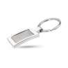 HARROBS - Metal rectangular key ring - Metal key ring at wholesale prices