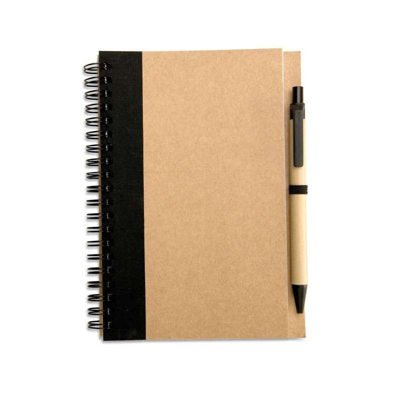 Bloc-notes spirale riciclato con penna 140 pagine a prezzi all'ingrosso - Prodotto riciclato a prezzi all'ingrosso Bloc-notes spirale riciclato con penna 140 pagine a prezzi all'ingrosso - Prodotto riciclato a prezzi all'ingrosso