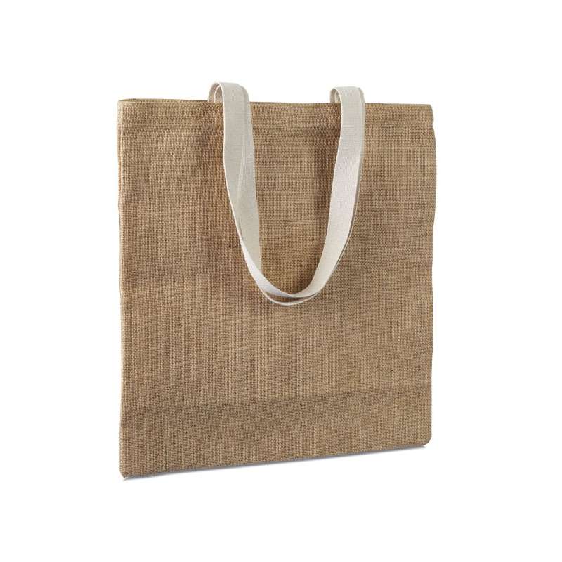 Jute shopping bag 38*40 cm - Shopping bag at wholesale prices