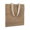 Jute shopping bag 38*40 cm - Shopping bag at wholesale prices