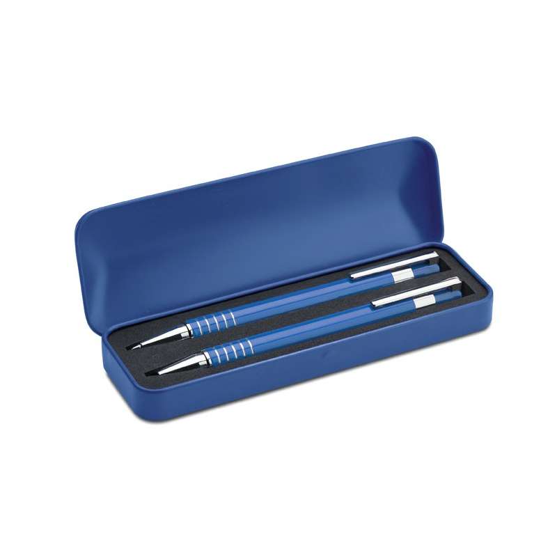 ALUCOLOR - Metal ballpoint pen set - Pen set at wholesale prices