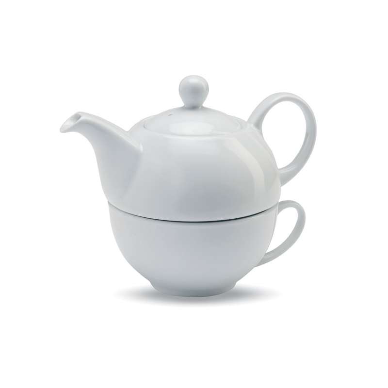 TEA TIME - Teapot and cup 400 ml - Tea set at wholesale prices
