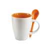 DUAL - Mug with spoon 250 ml - Mug at wholesale prices