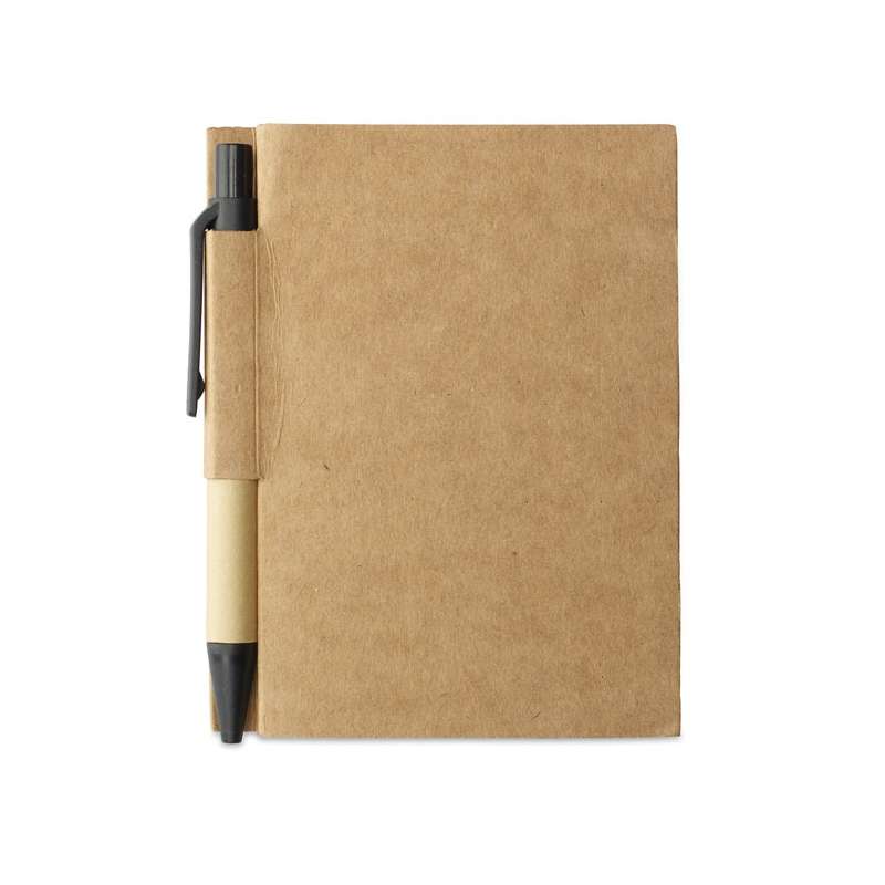 CARTOPAD - Notepad a/ mini pen rec. - Notepad at wholesale prices