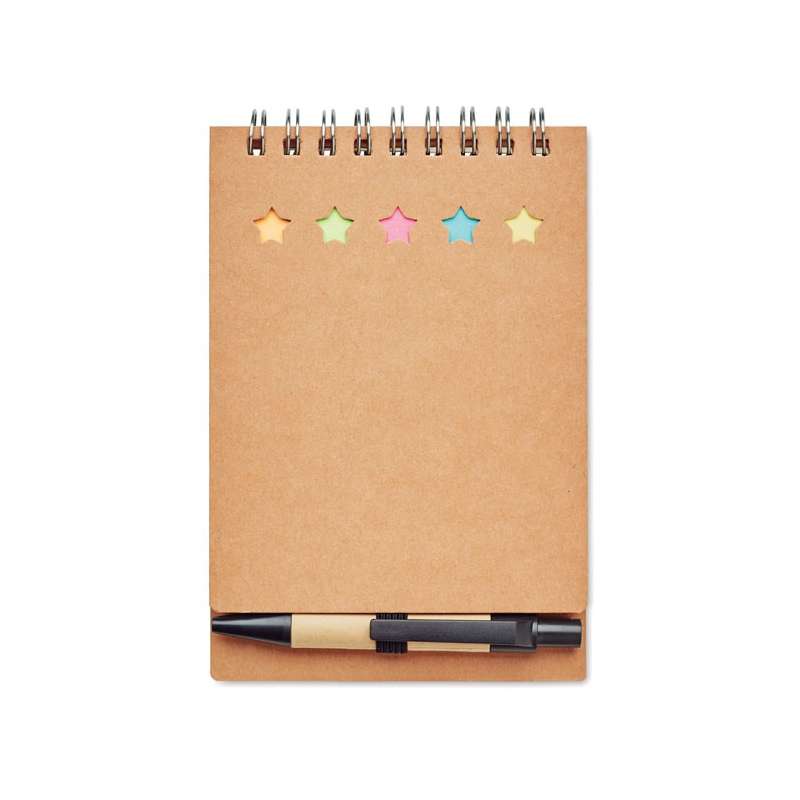 MULTIBOOK - Notebook with pen and leaflets - Sticky note holder at wholesale prices