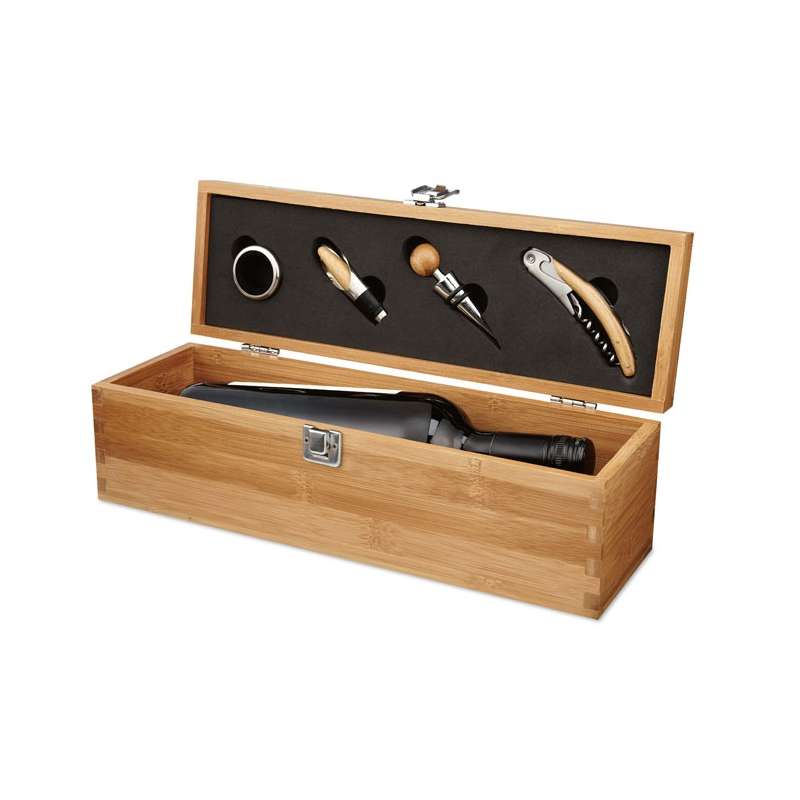 TARDOR - Bamboo wine set - Sommelier at wholesale prices