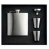 SLIMMY FLASK SET - Pocket flask with cups - Beverage service at wholesale prices