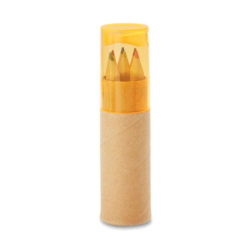 PETIT LAMBUT - Tube de 6 crayons de couleur - Crayon de couleur à prix grossiste