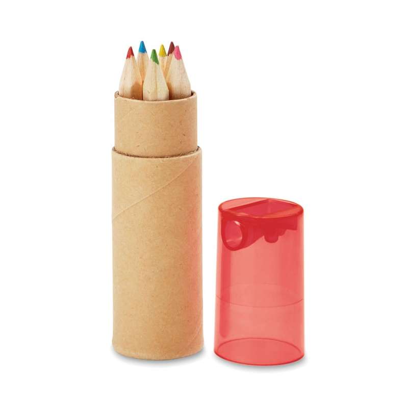 PETIT LAMBUT - Tube of 6 colored pencils - Colored pencil at wholesale prices