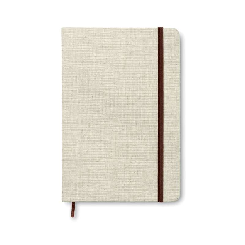 CANVAS - A5 notebook with 96 canvas pages - Notepad at wholesale prices