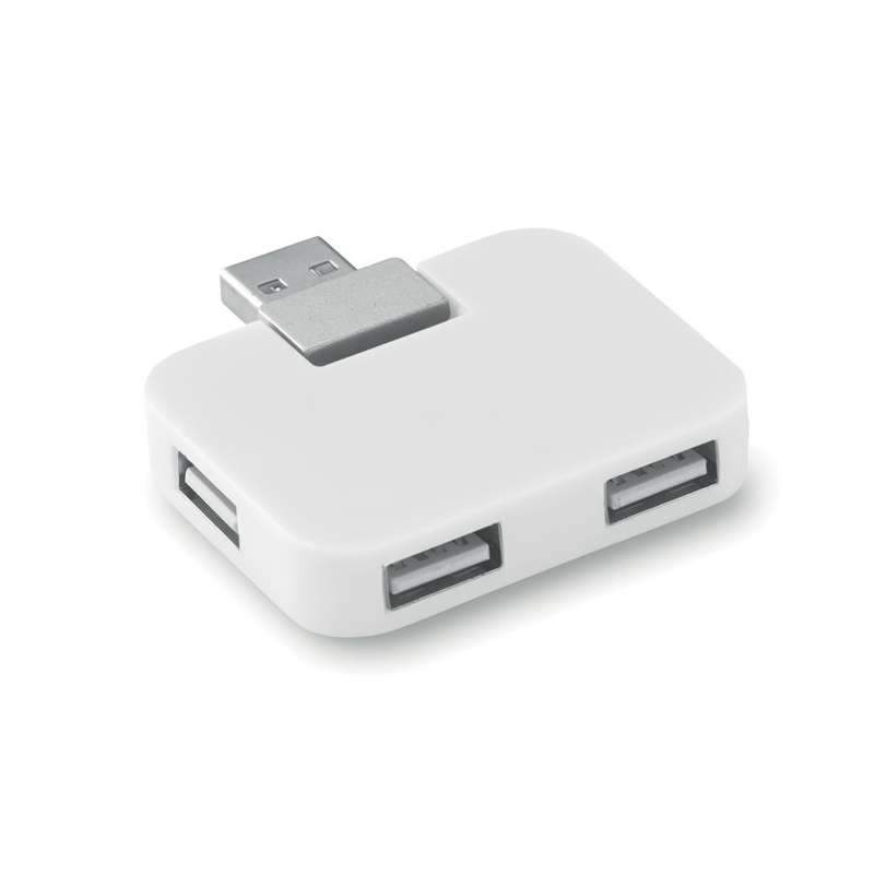 SQUARE - 4-Port USB Hub - Hub at wholesale prices