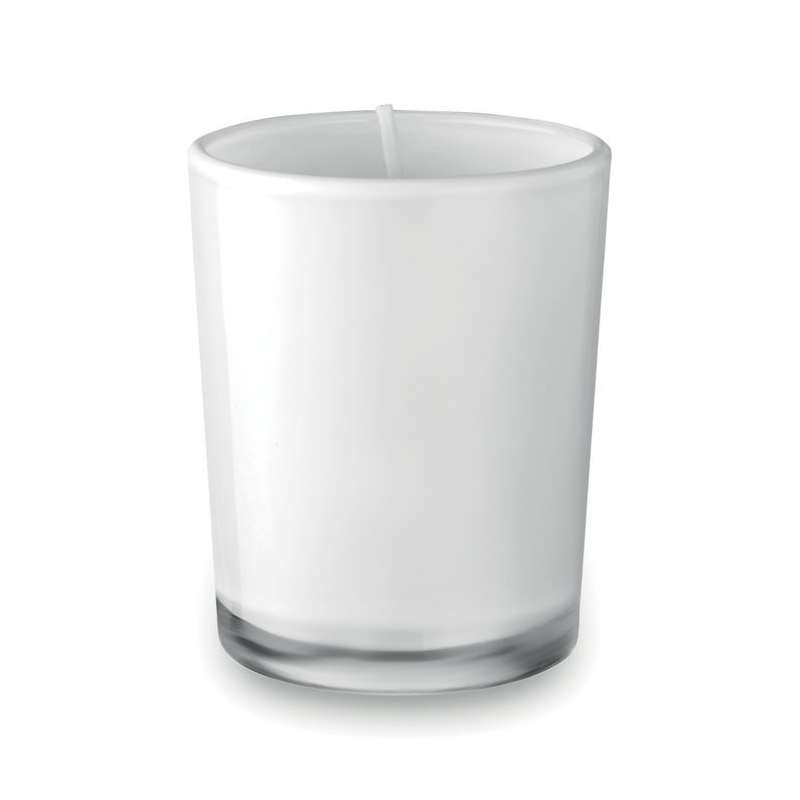 Scented candle in a glass. - Candle at wholesale prices