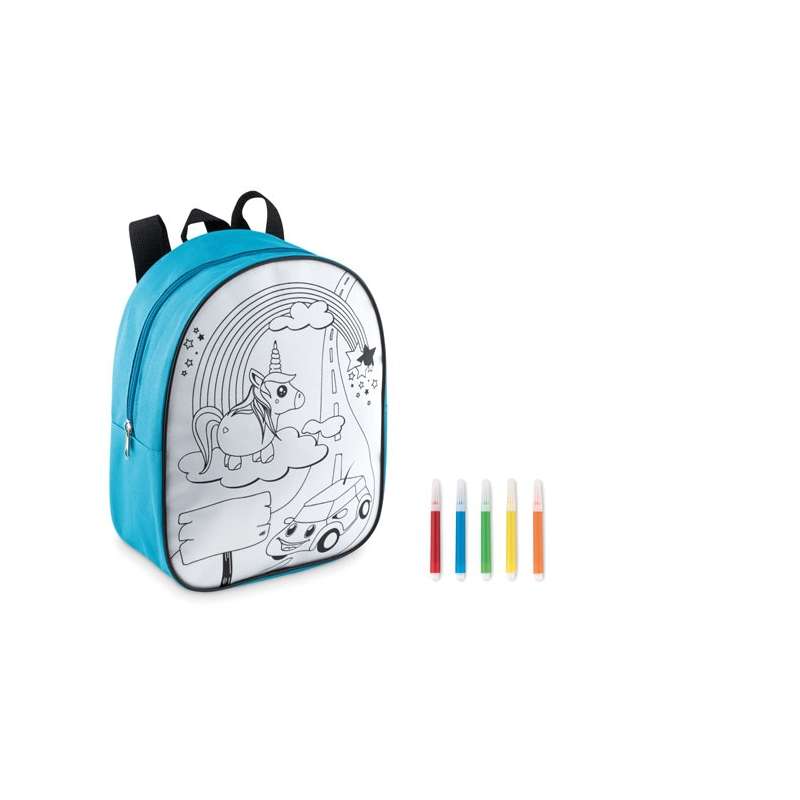 BACKSKETCHY - 600 deniers coloring backpack - Backpack at wholesale prices