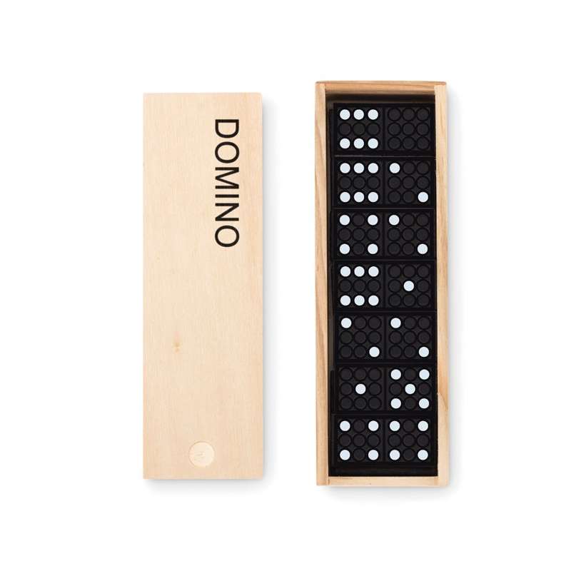 DOMINO - Domino game in a box - Wooden game at wholesale prices