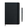 A5 notebook and matching pen - Desk set at wholesale prices