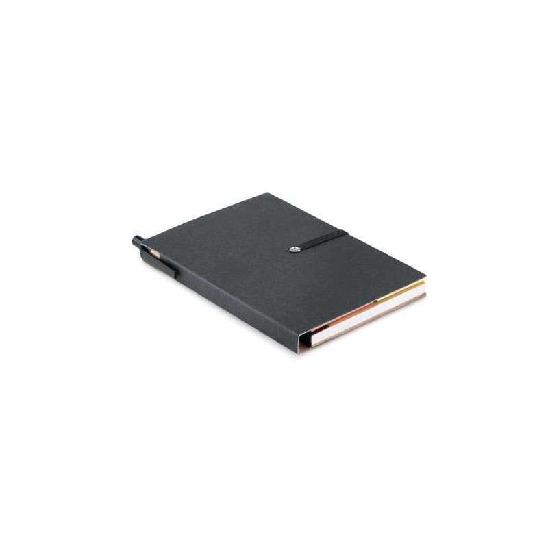 Quaderno riciclato A5 con penna e post-it a prezzi all'ingrosso - Prodotto riciclato a prezzi all'ingrosso Quaderno riciclato A5 con penna e post-it a prezzi all'ingrosso - Prodotto riciclato a prezzi all'ingrosso