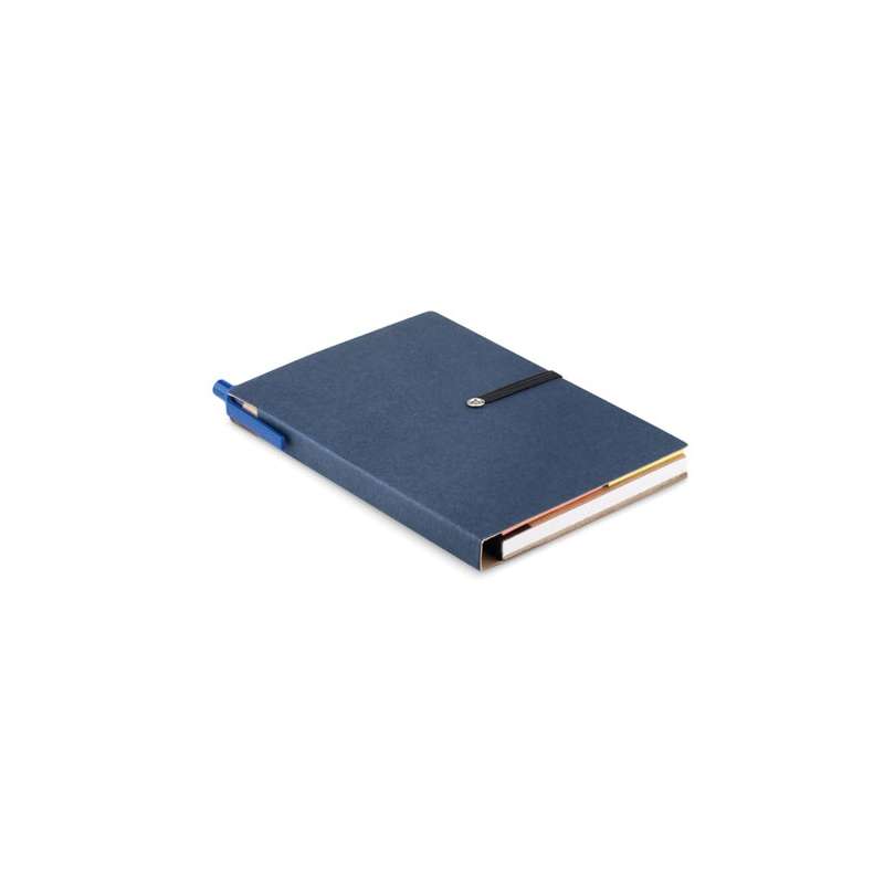 RECONOTE - Recycled lined notebook and pen - Notepad at wholesale prices