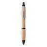 RIO BAMBOO - Ballpoint pen in ABS and bambou. - Ballpoint pen at wholesale prices