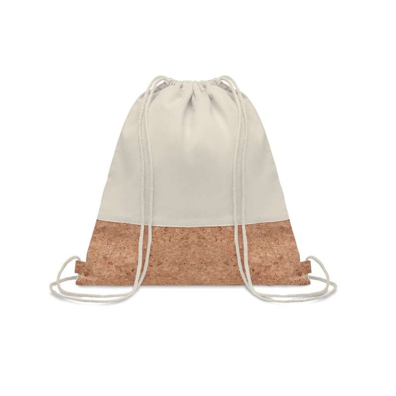 ILLA - Drawstring bag with cork. - Backpack at wholesale prices