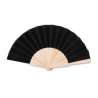 Wood and polyester fan - Fan at wholesale prices