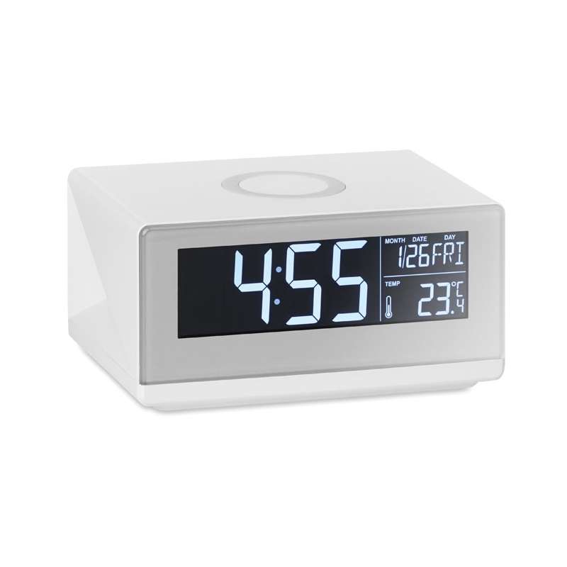 SKY SPEAKER - LED clock and wireless charger - Phone accessories at wholesale prices