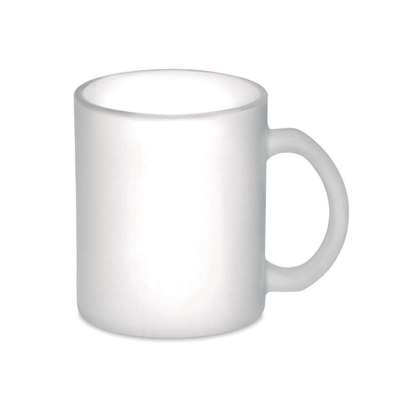 SUBLIMATT - Glass mug for sublim. 300ml - Mug at wholesale prices