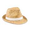 MONTEVIDEO - Natural straw hat - Hat at wholesale prices