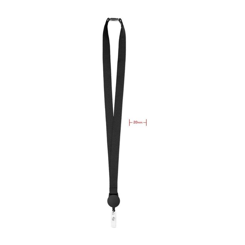 ZIP LANYARD - Lanyard with extendable badge - Lamp at wholesale prices