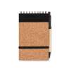SONORACORK - A6 cork notebook with pen - Notepad at wholesale prices