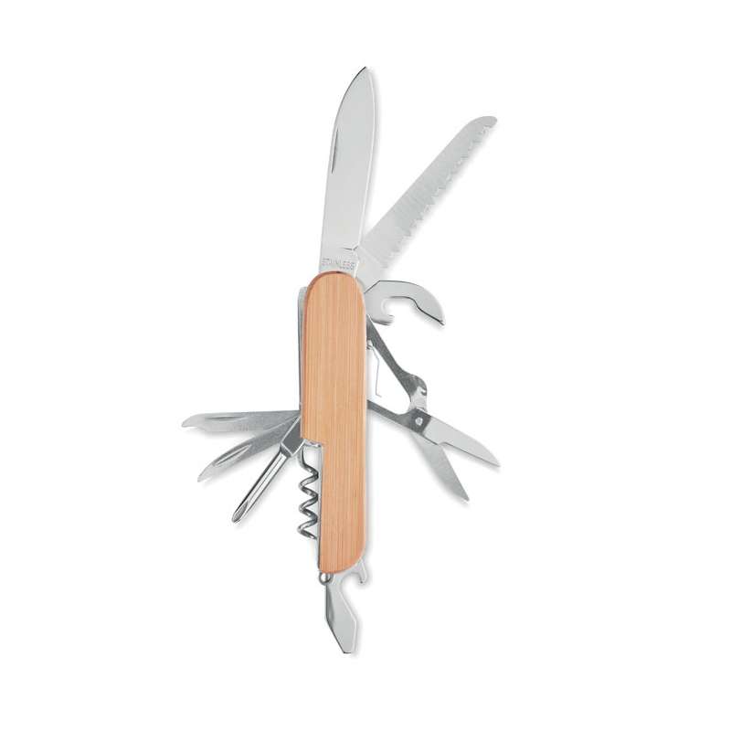 LUCY LUX - Bamboo multi-tool knife - Multi-function knife at wholesale prices