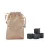ROCKS - Stone cube in pouch - Accessory of relaxations at wholesale prices