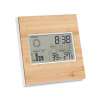 TURKU - Weather station bambou finish - Weather station at wholesale prices