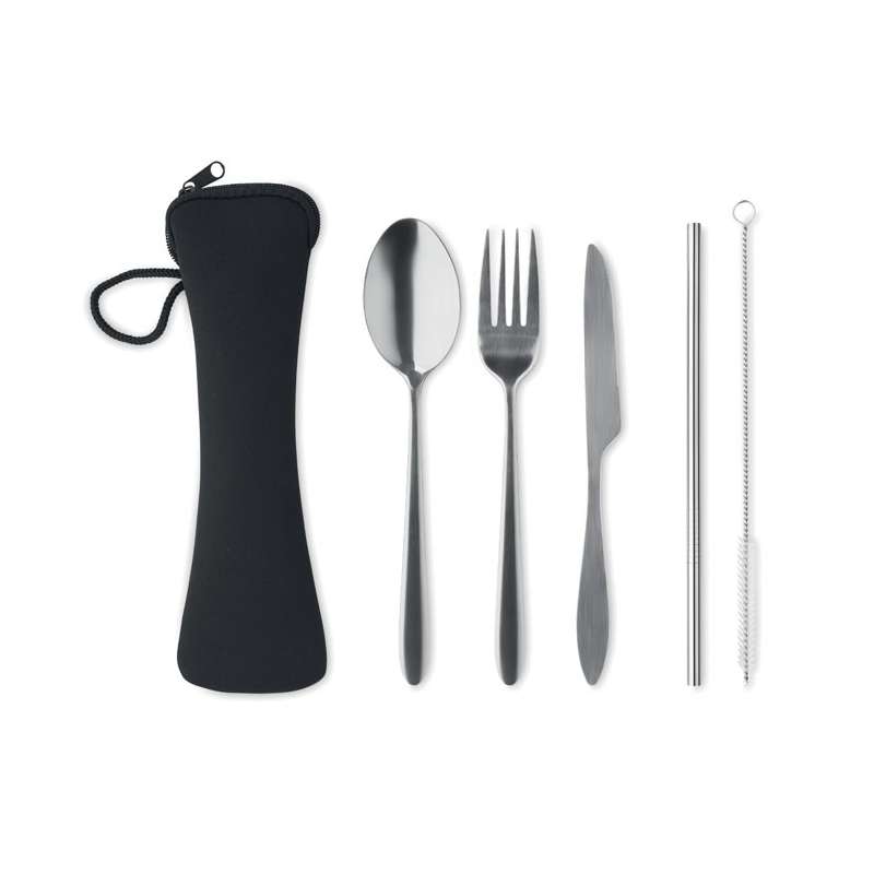 5 SERVICE - Stainless steel cutlery - Covered at wholesale prices