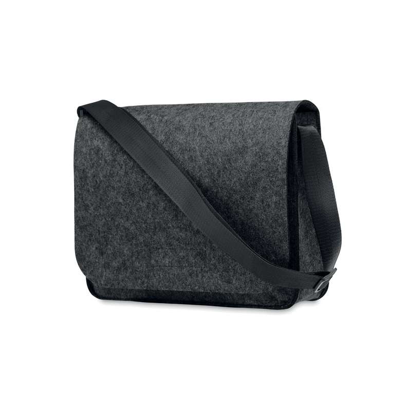 BAGLO - RPET felt messenger bag - Recyclable accessory at wholesale prices