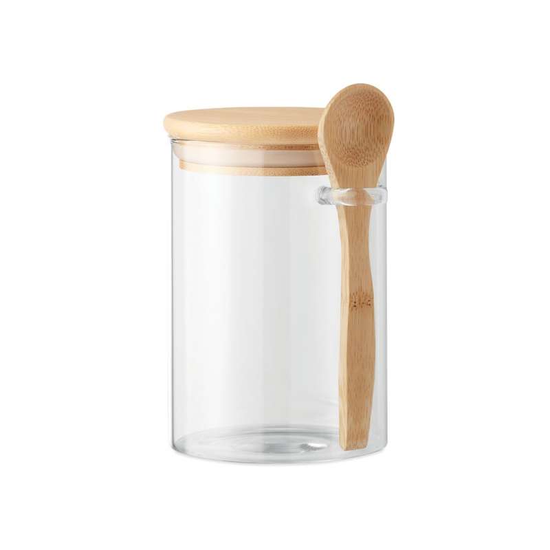 BOROSPOON - Glass jar with lid - Jar at wholesale prices