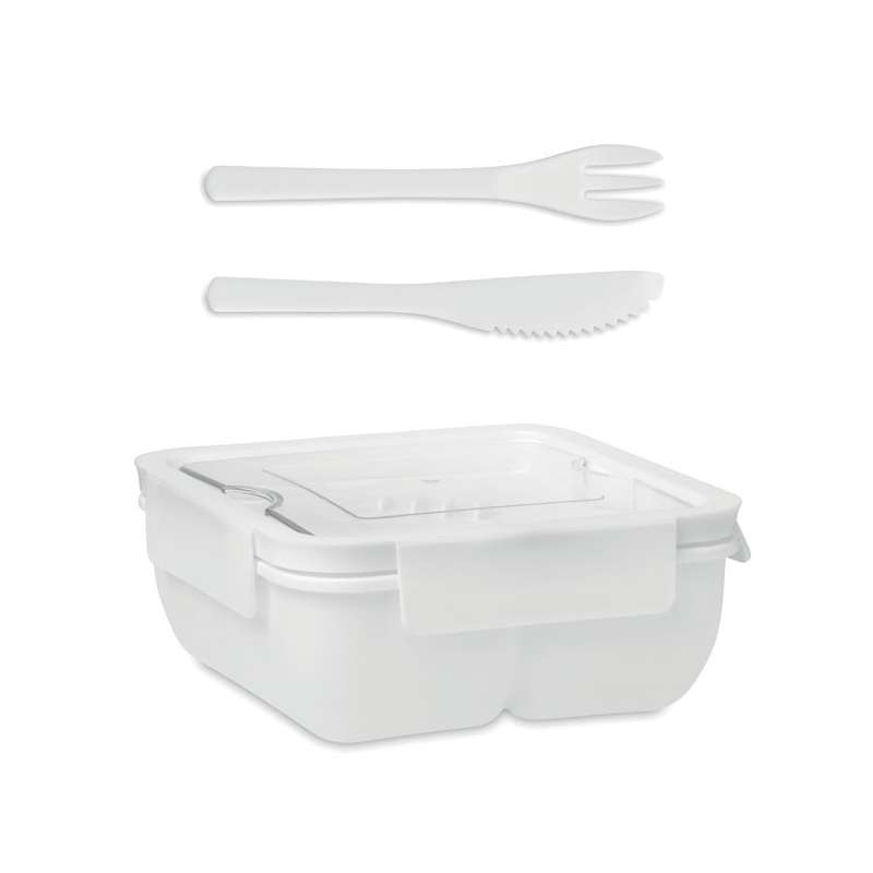 SATURDAY - Lunch box with cutlery 600ml - Bento at wholesale prices