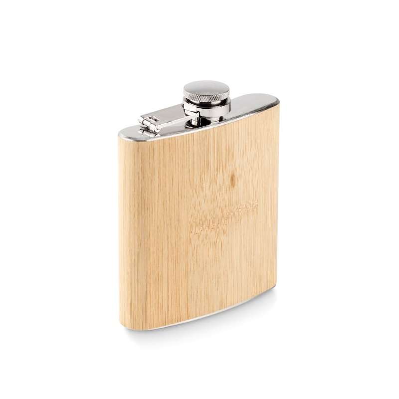 HIPHIP Bamboo flask 175ml - Wooden product at wholesale prices