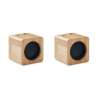 AUDIO SET 2 bambou wireless speakers - Wooden product at wholesale prices