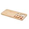 GLENAVY Bamboo cheese tray - Cheese knife at wholesale prices