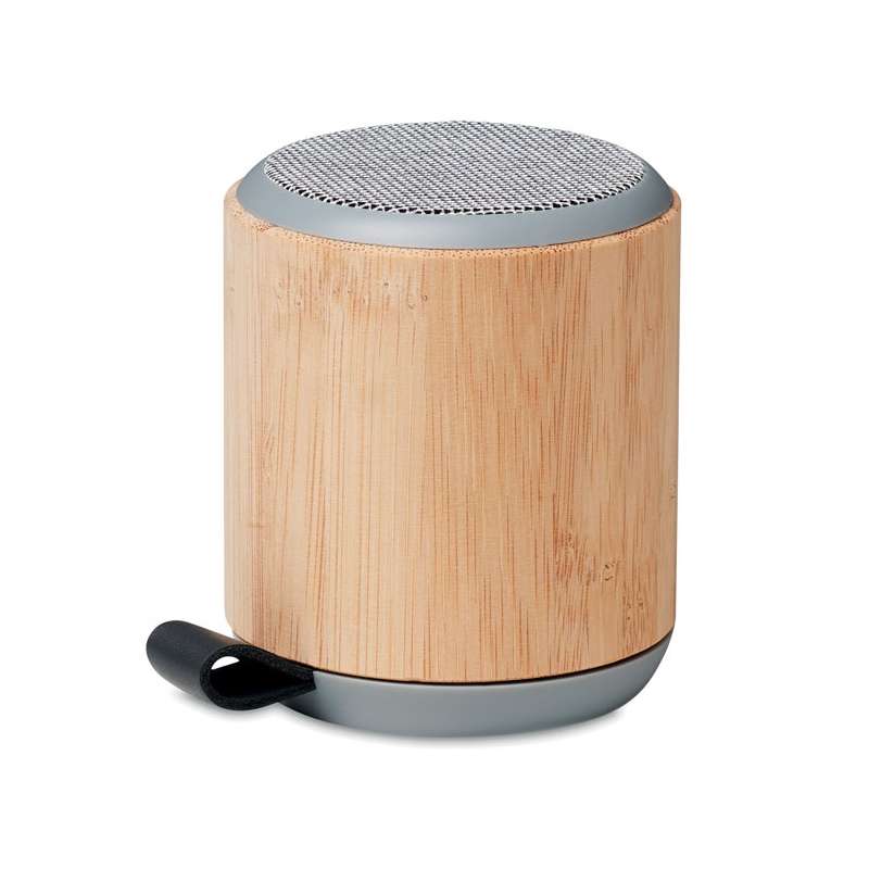 RUGLI - Haut-parleur sans fil en bambou - Produit en bois à prix grossiste