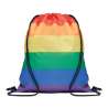 BOW Rainbow drawstring bag RPET - Recyclable accessory at wholesale prices