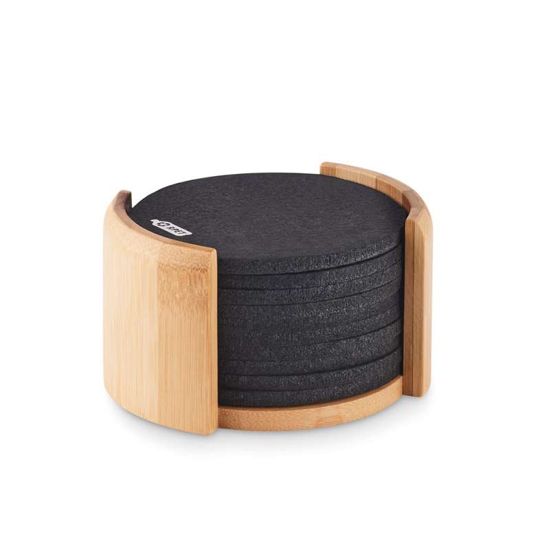 BAHIA Coasters in RPET - Recyclable accessory at wholesale prices