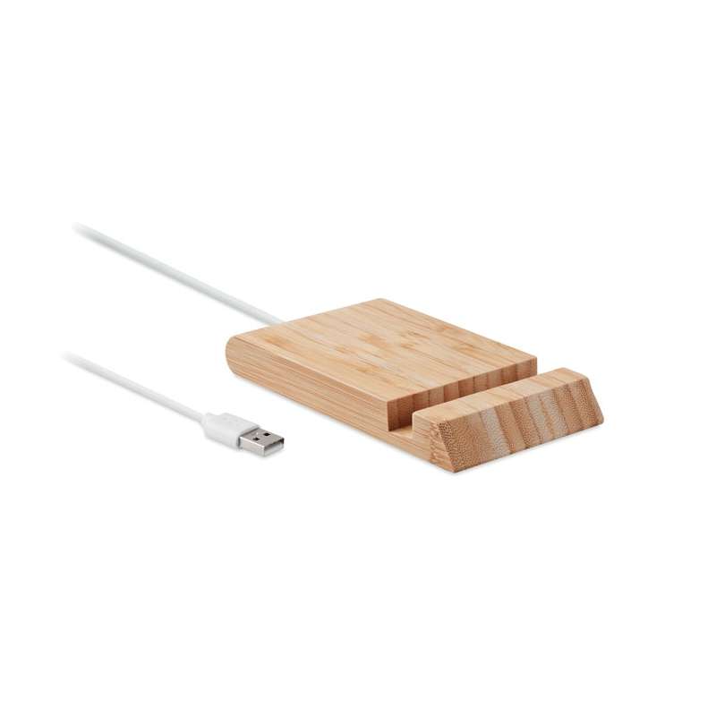 ODOS - Chargeur sans fil en bambou - Produit en bois à prix grossiste