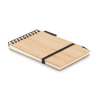 SONORABAM A6 bambou notepad set - Recyclable accessory at wholesale prices