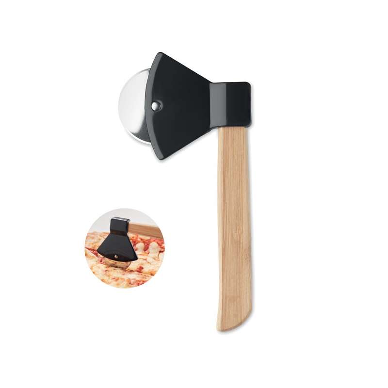 ZAZA Pizza cutter with bambou handle - Pizza Roller at wholesale prices