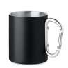 TRUMBA Double wall metal mug 300 ml - metal mug at wholesale prices